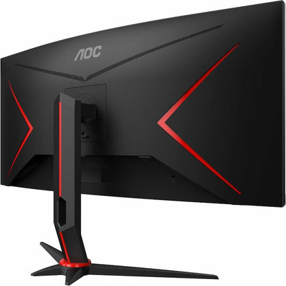 AOC Monitor Gaming CU34G2XBK - 34 Curved,144Hz
