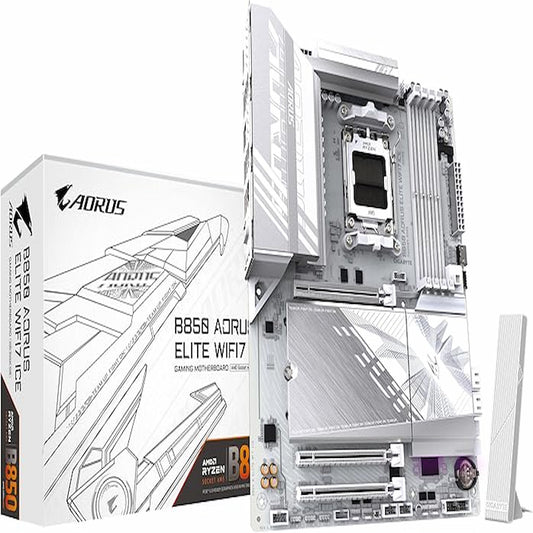 GIGABYTE B850 AORUS Elite WIFI7 Ice Placa Base